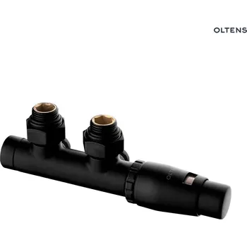 Radiátor Oltens Varmare Ventil integrovaná termostatická sada k radiátorům, pravá, matná černá 55902300