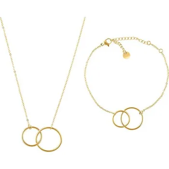 Hodinky Náhrdelník Pacific Gold SET PCB00095