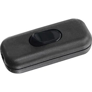 vypínač e2 elektro GmbH Vypínač šňůrový černý