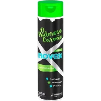 Novex Powerful Charcoal Conditioner Kondicionér s aktivním uhlím 300 ml