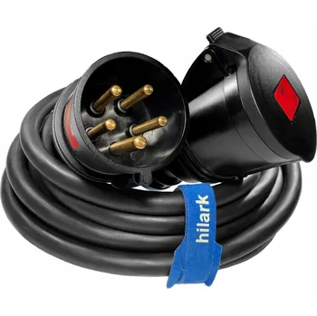 Napájecí kabel PRODLUŽOVACÍ KABEL GUMOVÝ SILOVÝ 3M H07RN-F 5x6 IP44 32A