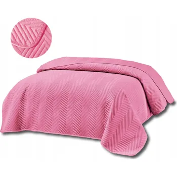 Prostěradlo Přehoz na postel 200x220 Prošívaný Komfortní Dekorační Marieta Velur