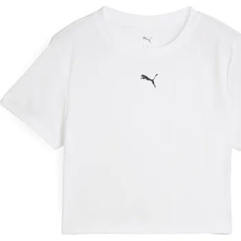 Dámské tričko Dámské Tričko s krátkým rukávem PUMA W TAD ESSENTIAL BABY TEE 52589402 – Bílá L