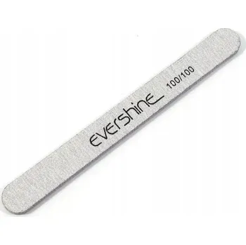 Profesionální Pilník na nehty na manikúru Oboustranný Zebra Rovný 100/150