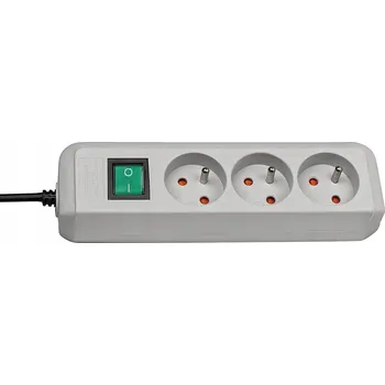 Napájecí kabel Prodlužovací kabel 1,5 m 3x1,5 mm2 16 A Zásuvková Lišta