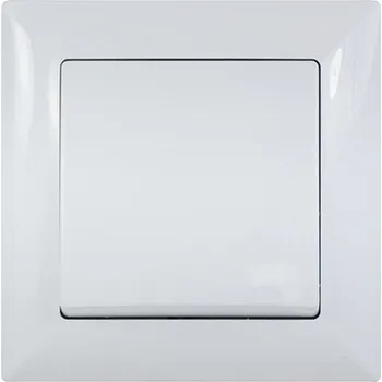 vypínač e2 elektro GmbH Vypínač ř. 1pólový bílá VISAGE