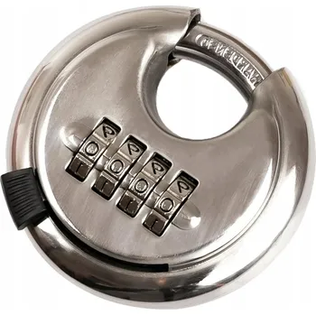 Visací zámek VISACÍ ZÁMEK S RESETOVATELNÝM KÓDOVÝM ZÁMKEM | 4MÍSTNÁ KOMBINACE | STŘÍBRNÝ