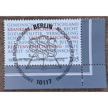 Poštovní známka SRN raz. 2868, r. 2011