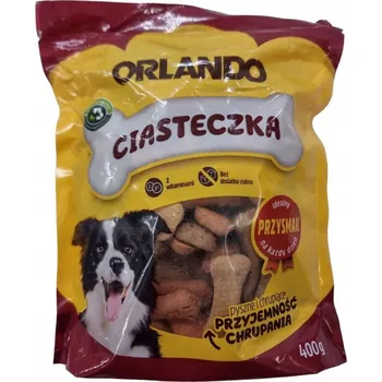 Pamlsek pro psa Pamlsek Sušenky pro psy Orlando 400 g