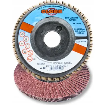 Brusný kotouč Lamelový brusný kotouč plochý 115x22 A040 Standard