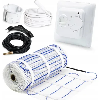 Topná rohož VYHŘÍVACÍ PODLOŽKA 1m2 SUNSTONE PVC T1 KIT