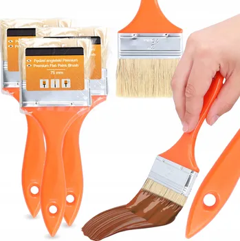 Malířský štětec Sada štětců TRCR 7,5 cm