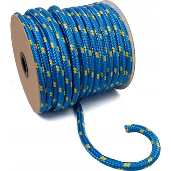 Lany POLYPROPYLENOVÉ LANO PLETENÉ 20MM - 30M LODNÍ LANO PEVNÉ