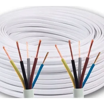 elektrický kabel Kulatý elektrický, instalační kabel YDY Eltrim 5 x 1,0
