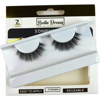 Umělé řasy UMĚLÉ HEDVÁBNÉ ŘASY NA PÁSKU 5D - D612N