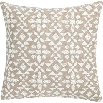 Polštář Blyco Polštář HAPPY CUBA, 45x45 cm, písková, bílá|Ego Dekor