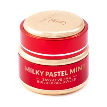 Lak na nehty Slowianka - Mléčný pastelový gel Mint 15g