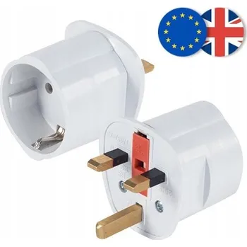 IP kamera Adaptér do zásuvky Přechodka EU UK Polsko Anglie