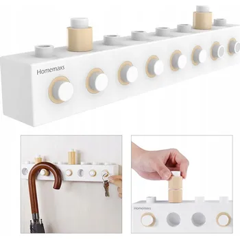 Věšák Šatní ramínko Homemaxs bílý