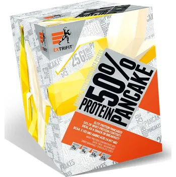 Fitness strava Extrifit Protein Pancake 50 % 10 x 50 g - banán/čokoláda 07500