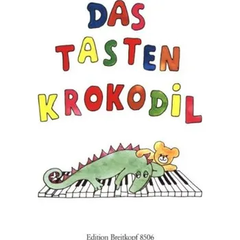 Das Tastenkrokodil (noty na snadný klavír)
