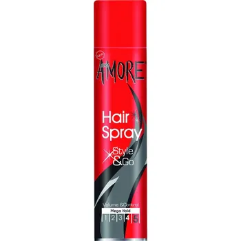Stylingový přípravek Lak na vlasy extra silný AMORE mega hold 200 ml