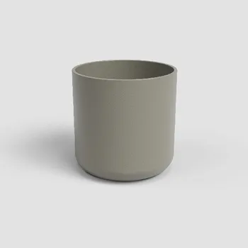 Květináč Květináč JUNO, 12cm, keramika, šedá|TAUPE|Artevasi