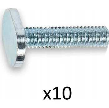 Šroub Šrouby typu T M8 s závitem 25 mm (10 Ks)