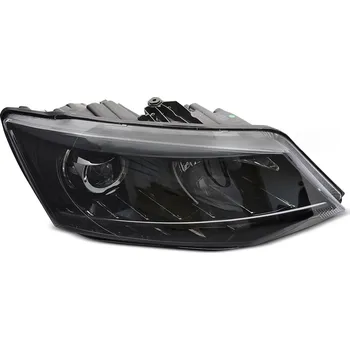 Přední světlomet TUNING-TEC Přední světlo ŠKODA FABIA 14-18 černé H7/LED PRAVÉ TYC