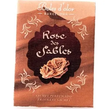 Vonný olej Boles d´olor Vonný sáček KAPESNÍ MALÝ, papírový, 6x8 cm, Rose des Sables|Boles Dolor