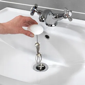 sítko a zátka do dřezu VÝPUSTNÁ ZÁTKA - lapač vlasů - DO VANY - SPRCHY - UMYVADLA - WENKO