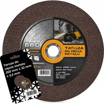 Řezný kotouč KOTOUČ NA ŘEZÁNÍ KOVŮ 350 INOX KOTOUČE NA OCEL SILNÉ