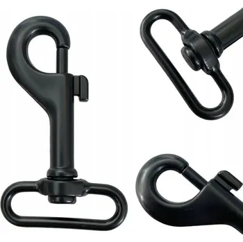 Moto bunda Karabina 30x65mm Černá Polomatná Nerezová ocel