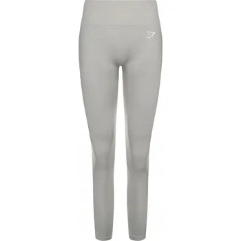 Dámské tréninkové legíny Gymshark Vital Seamless, světle šedé melírované, velikost M