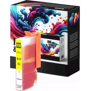 ŽLUTÁ NÁPLŇ DO TISKÁRNY HP 934 XL 935 XL 6820 6230 OFFICEJET PRO 6830