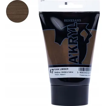 Výtvarná barva Akrylové barvy Renesans hnědá 1 ks 100 ml