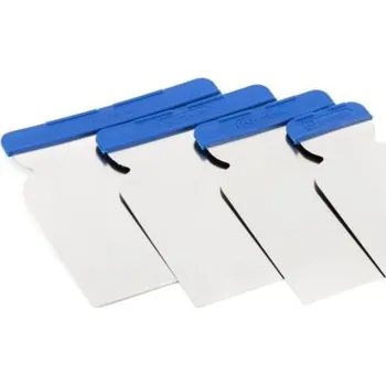 Zednické hladítko KUBALA Stěrky nerezové - japonské /4ks/ 1625 33579