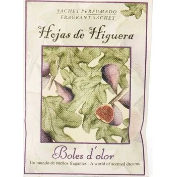 Boles d´olor Vonný sáček KAPESNÍ MALÝ, papírový, 6x8 cm, Hojas de Higuera (fíkovník)|Boles Dolor