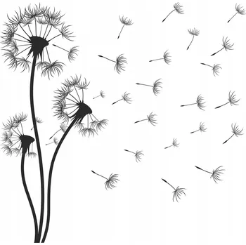 Obraz Samolepka na stěnu 100x200 cm Dmychadla a motýli