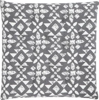 Polštář Blyco Sedací polštář na židli HAPPY CUBA, 40x40x5 cm, šedá|Ego Dekor