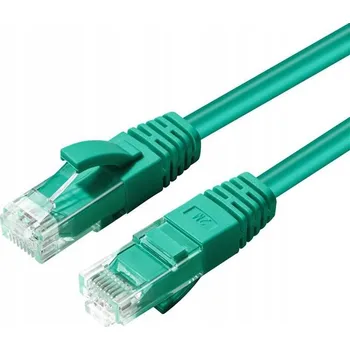Síťový kabel MicroConnect CAT6A UTP 15m Zelený LSZH