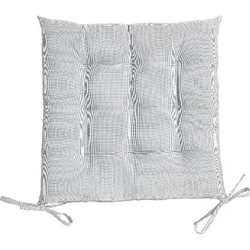 Podsedák Blyco Sedací polštář na židli St. MAXIME , 38 x 38 x 5 cm, OUTDOOR - vhodný pro vnitřní i venkovní použití, světle šedá|Ego Dekor