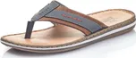 Pánská Pánské žabky RIEKER 21072-14 modrá S5 21072-14 BLUE F/S5 45