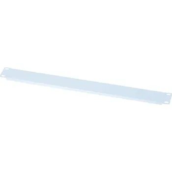 Rozvaděč Masterlan záslepka 1U, šedá