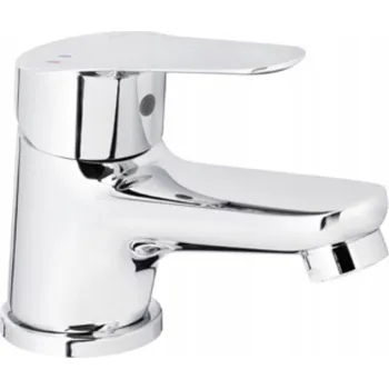 Vodovodní baterie Stojánková umyvadlová baterie KFA Armatura SPARC, stříbrná