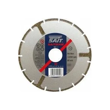 Řezný kotouč Diamantový kotouč na řezání mramoru Sait 125 x 22,2 mm