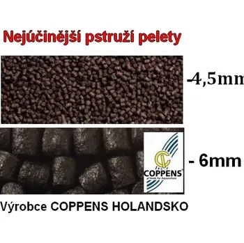 COPPENS POTÁPIVÉ GRANULE PRO PSTRUHY 4,5mm/900g