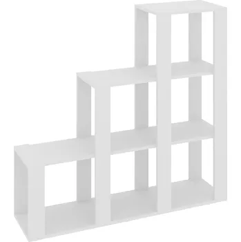 regál Slevadoma Policový regál POL-17 Barva: Bílá