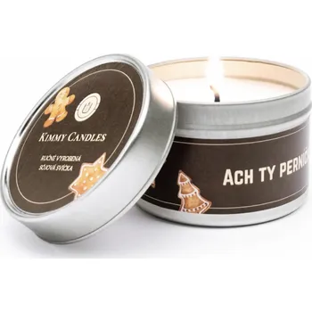 Svíčka Kimmy Candles sójová svíčka Ach ty perníčky ... 100 g