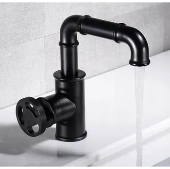 Vodovodní baterie Stojánková umyvadlová baterie černá